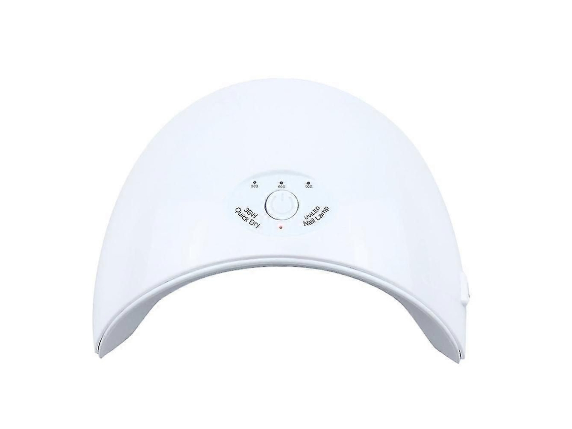 Lámpara secadora de uñas LED UV inteligente de 36 W para esmalte de gel, máquina de fototerapia para manicura, lámpara de uñas LED GOKOCO