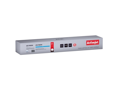 Tóner ACTIVEJET ATX-7665CN (Cian - XEROX - 250 - 252 - 7755 - 242 - 260. XEROX WORKCENTRE: 7655 - XEROX DOCUCOLOR: 240 - 7775 - 7665 - 7675 - 7765)