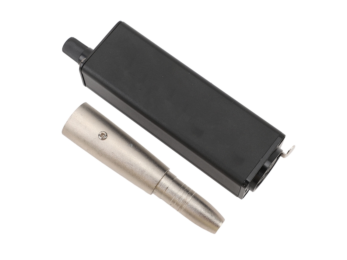 Vlrla-amplificador De Auriculares Convertidor Xlr A 3.5mm Amp 1 Portátil De Aluminio Para Actuaciones En Escenario