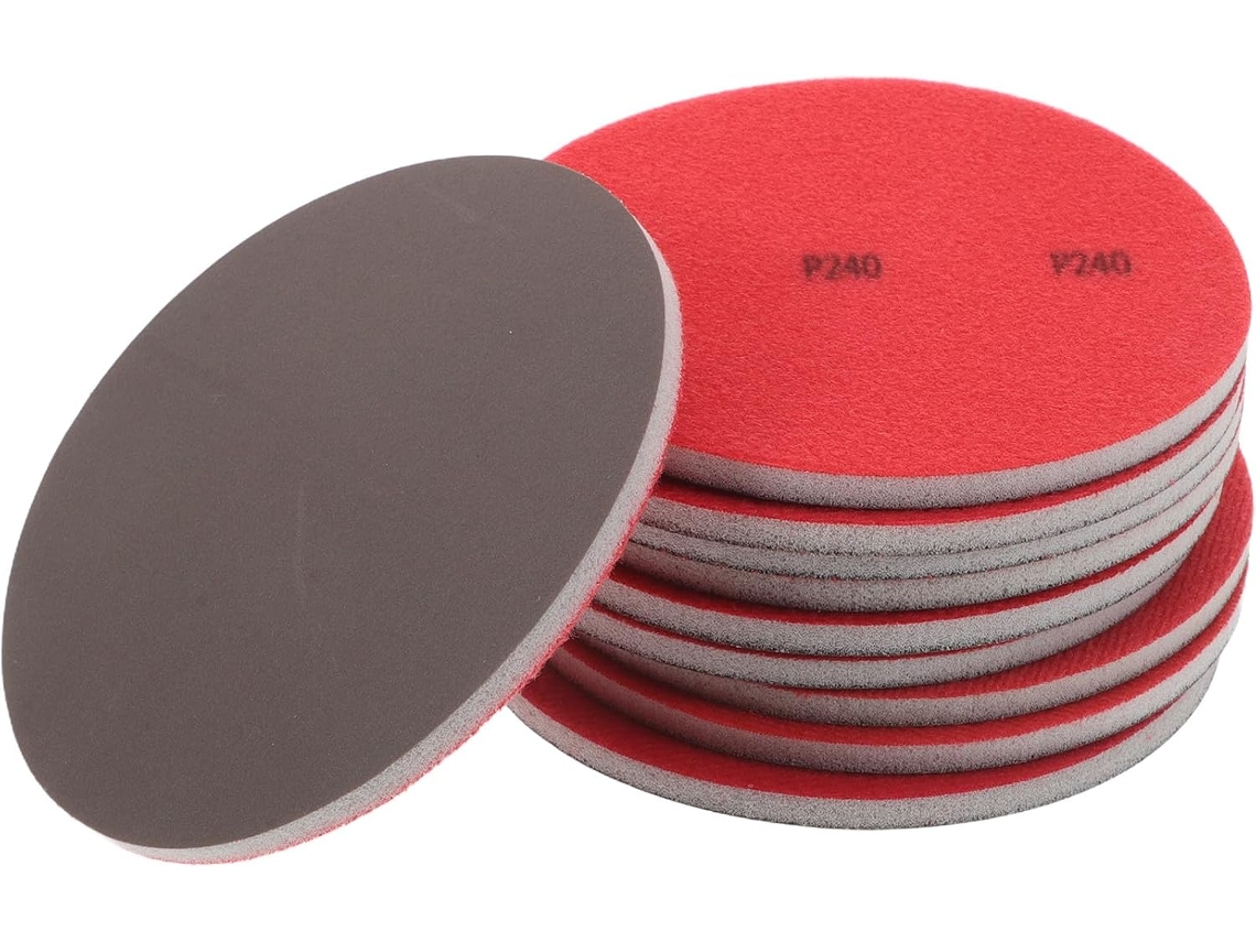 Kit Completo De 20 Piezas Para Lijar Y Restaurar Bolas De Bolos Rojas.