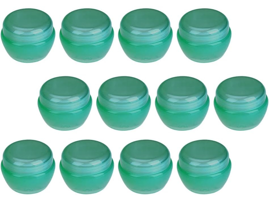Juego de 25 tarros herméticos para crema de setas, ideales para viajes, reutilizables y para muestras. Vayotoy