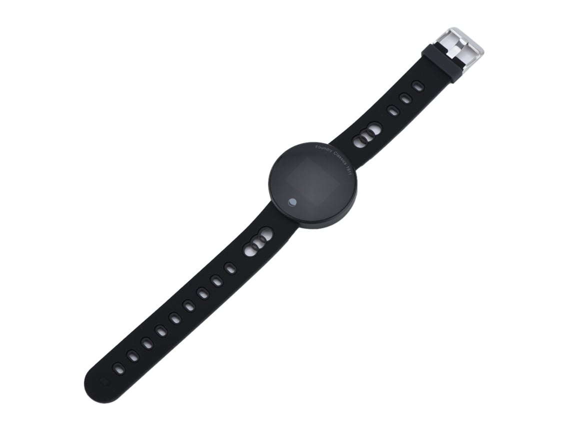 Reloj Inteligente (monitor De Frecuencia Cardíaca, Bluetooth, Resistente Al Agua) Brazalete Inteligente Negro