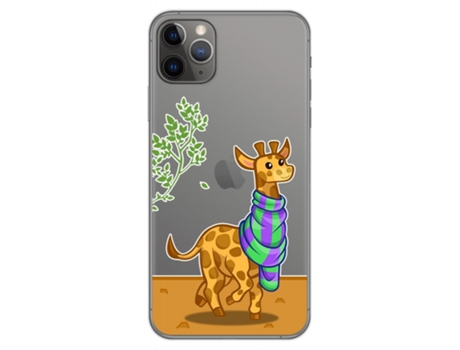 Carcasa iPhone 11 Pro Max (6.5) TUMUNDOSMARTPHONE Dibujos Transparente Multicolor
