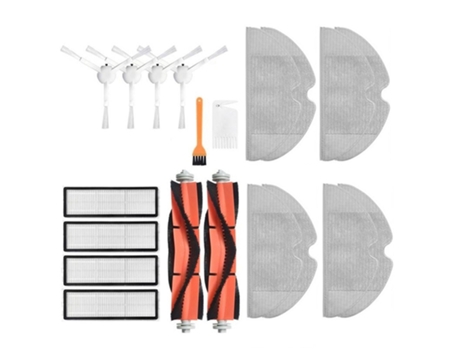 Paño de mopa con filtro de cepillo para Xiaomi Mijia 1C Roborock, accesorios, filtro, aspiradora, fregona, piezas de repuesto Hepa para barrer
