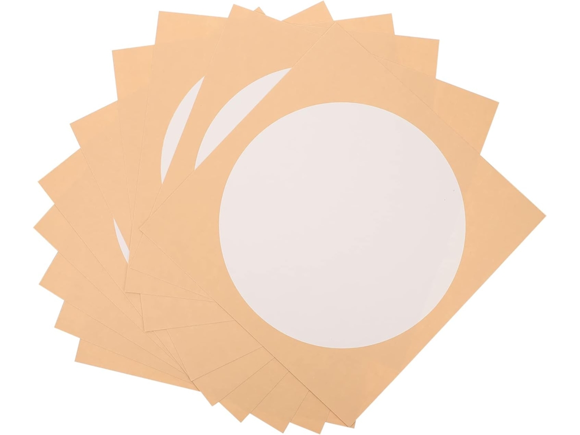 Cartulina Blanca Para Caligrafía, 10 Hojas Gruesas De 33x33