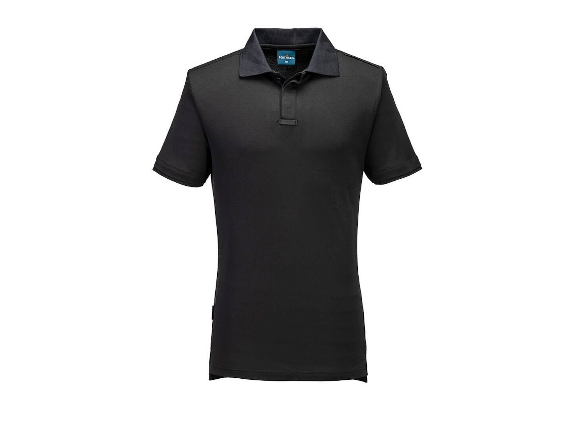 Polo Wx3 Eco De Manga Corta - Sostenibilidad Y Estilo Negro / S