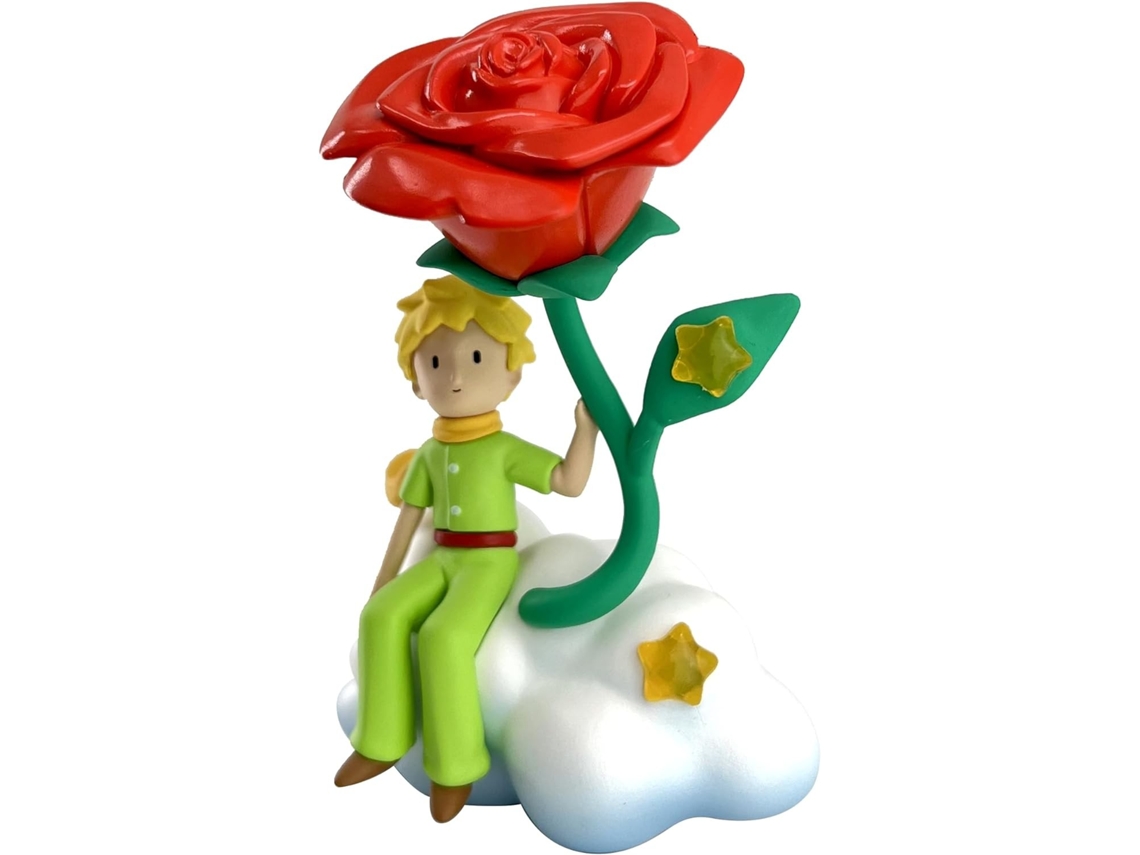 Figura O Pequeno Príncipe Debaixo Da Roseira, 9,3 cm