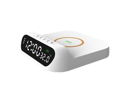 Cargador Inalámbrico, Cargador Cargador Rápido para Iphone, Blanco CHRONUS