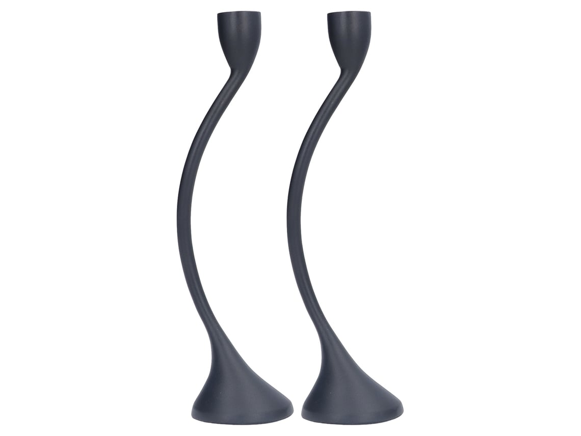 Posavasos Baok-Zinc de estilo europeo, alto, romántico, sencillo, retro, negro, para uso en bares.