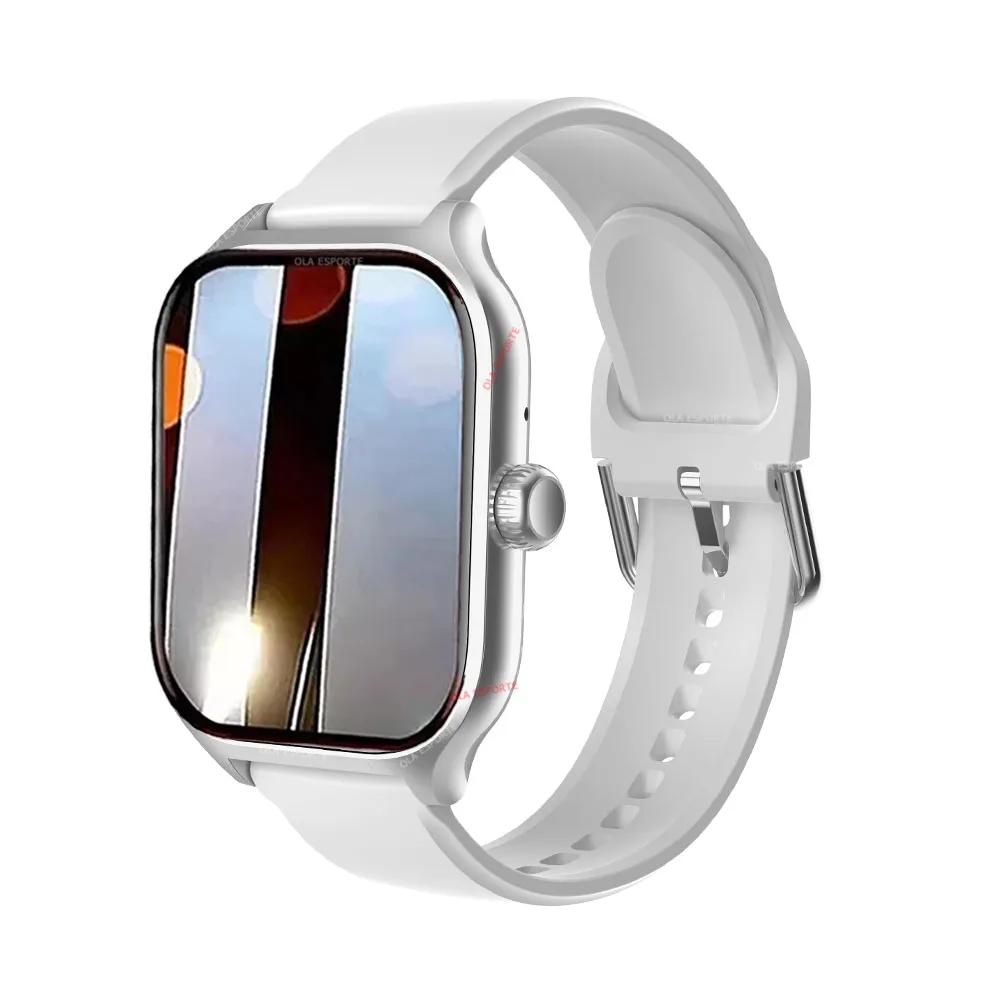 Reloj Inteligente (plateado), Bluetooth, Control Por Voz, Monitorización De Oxígeno En Sangre/presión Arterial, Resistente Al Agua.