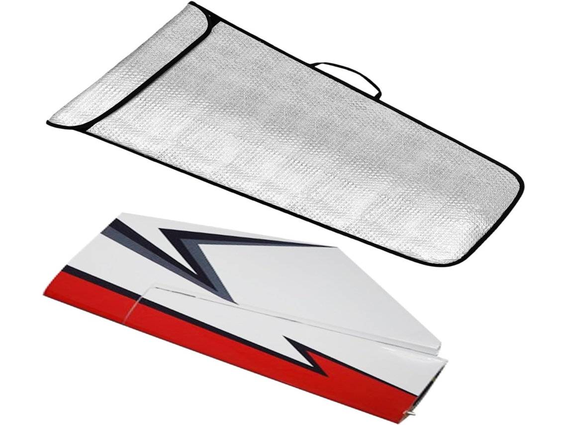 Estuche Para Alas De Avión Rc | Kit De Modelo Impermeable Con Capa De Burbujas