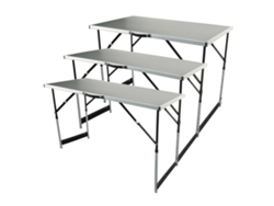 Conjunto 3 Banco de trabajo BRÜDER MANNESMANN Gris Aluminio