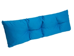 Cojín palet 120x40cm cojín del asiento europalets cojín de suelo infantil Cojín palet exterior azul SETGARDEN
