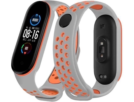 Correa Xiaomi Mi Band 6, Mi Smart Band 6 G4M Gris, Naranja