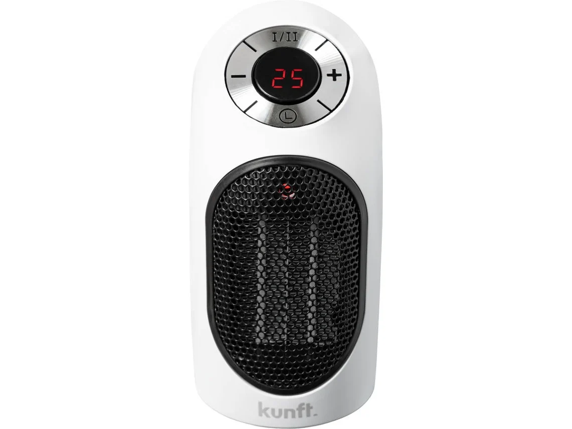 Calefactor Eléctrico de Enchufe KUNFT BSH9949WH (400 W - Blanco)