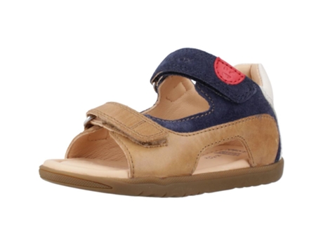 Zapatos de Niños GEOX B Macchia Piel Marrón (22)