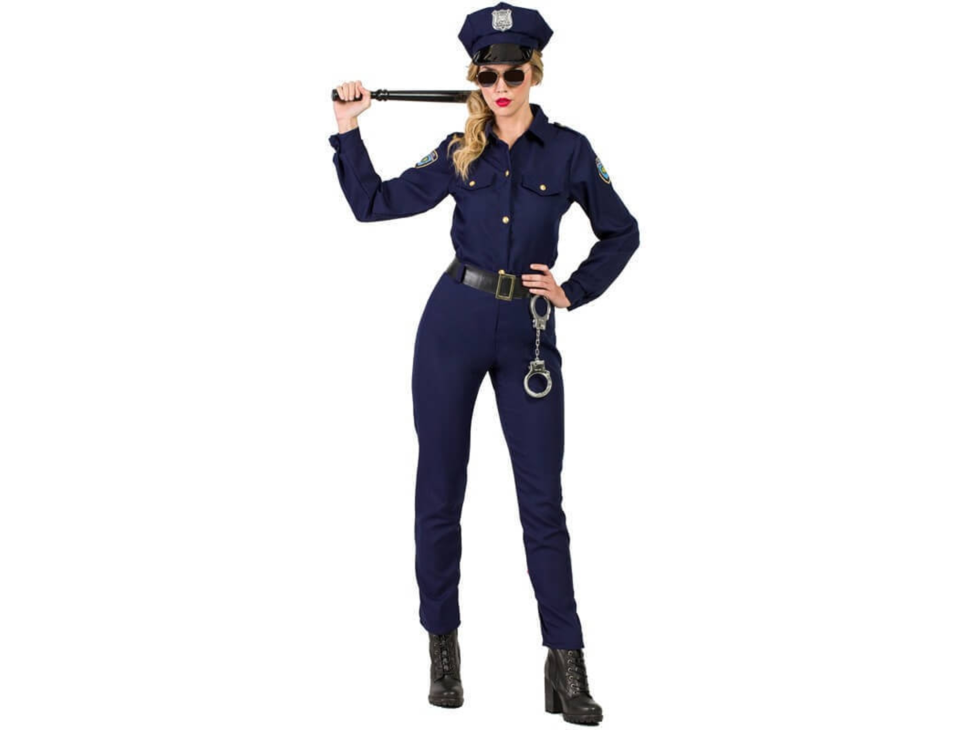 Disfraz de Mujer DISFRAZZES Policía New York (Talla: M/L)