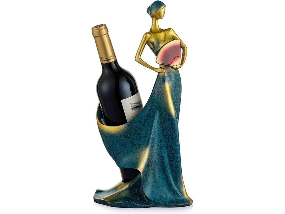 Portavasos De Vino Elegante Rack De Resina Soporte Para Botellas De Vino Para Bar Y Hogar