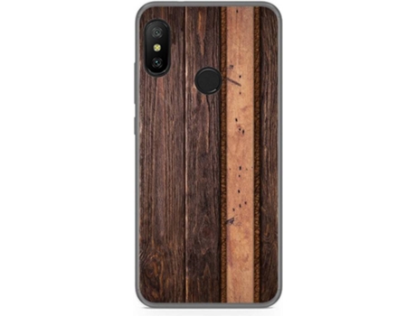 Carcasa Xiaomi Mi A2 Lite TUMUNDOSMARTPHONE Madera 05 Multicolor