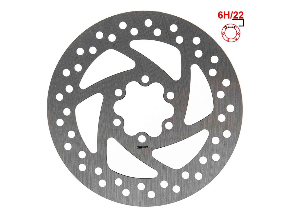 Disco De Freno 145mm 6h Plata