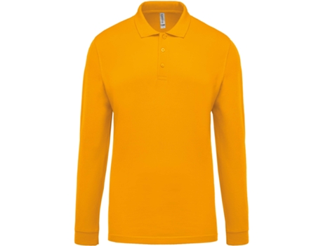 Polo de Manga Larga Kariban Piqué (Tam: M)