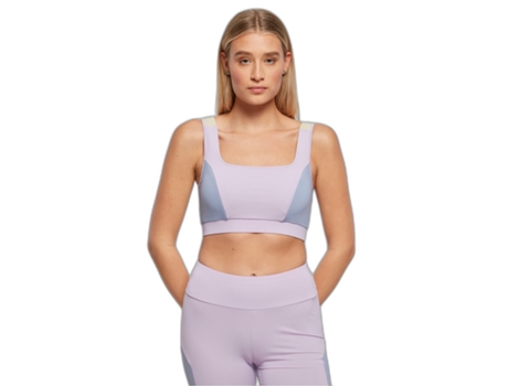 Sujetador Deportivo para Mujer URBAN CLASSICS (L - Blanco)