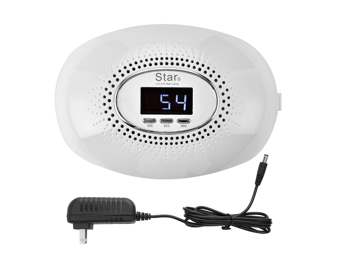 Lámpara de manicura LED profesional de 48 W para un secado rápido del esmalte de uñas en gel.
