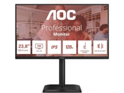 Monitor Fhd 24e4u de 24 pulgadas, 120hz, Ips, Mprt de 1ms, sincronización adaptativa, modo HDR, Höhenverstellung (1920x1080, hdmi 1x 1.4, Aoc
