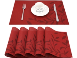 Manto Lavável Com Água - 6 Peças. Capa De Pvc - Para Cozinha, Lar, Sala De Jantar, Mesa De Jantar