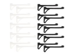 10 pares de ganchos de silicona antideslizantes para gafas, correas cómodas para estilos de vida activos Rosewell
