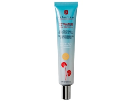 Cc Water Con Centella Gel Tez Fresca Perfeccionador de Piel 40 Ml Tinte : Dorado ERBORIAN