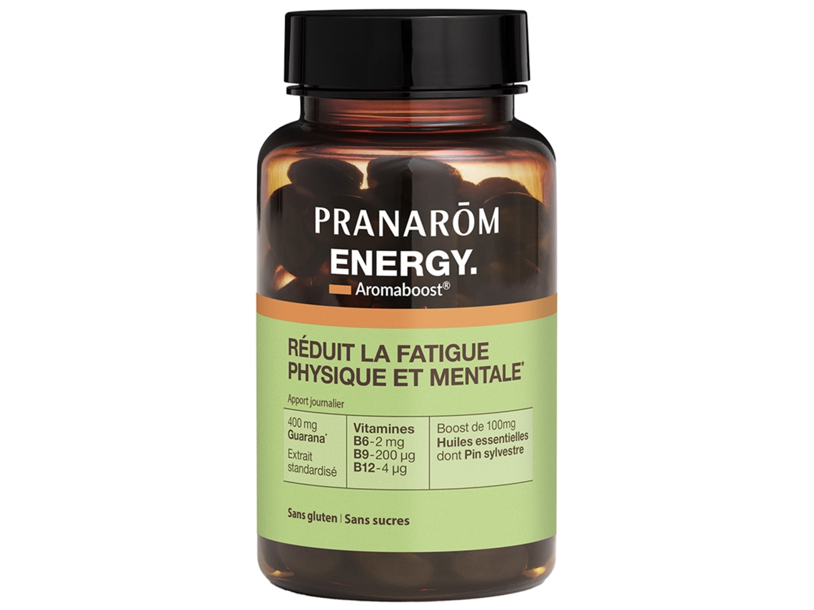PRANARÔM Aromaboost Energía 60 Cápsulas