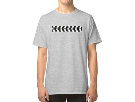 Camiseta ROCKINSTONE Boomtown Blackburn Raves Algodón para Hombre (3XL - Gris)