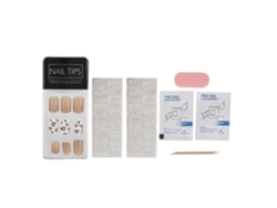 30 uñas postizas reutilizables y desmontables con puntas exquisitas Herramientas de manicura 07