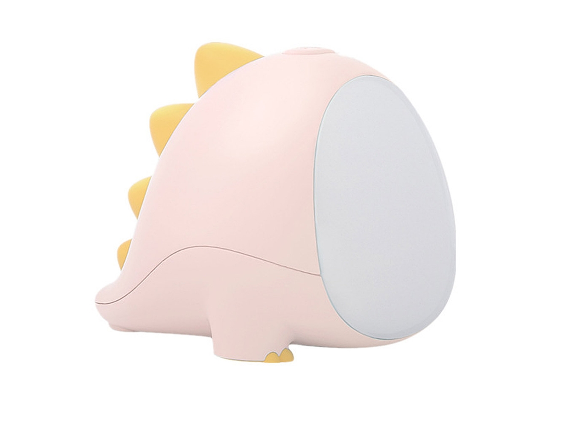 Luz Nocturna Dinosaurio, Infantil, LED, Recargable por USB, Brillo Ajustable TRUYUETY