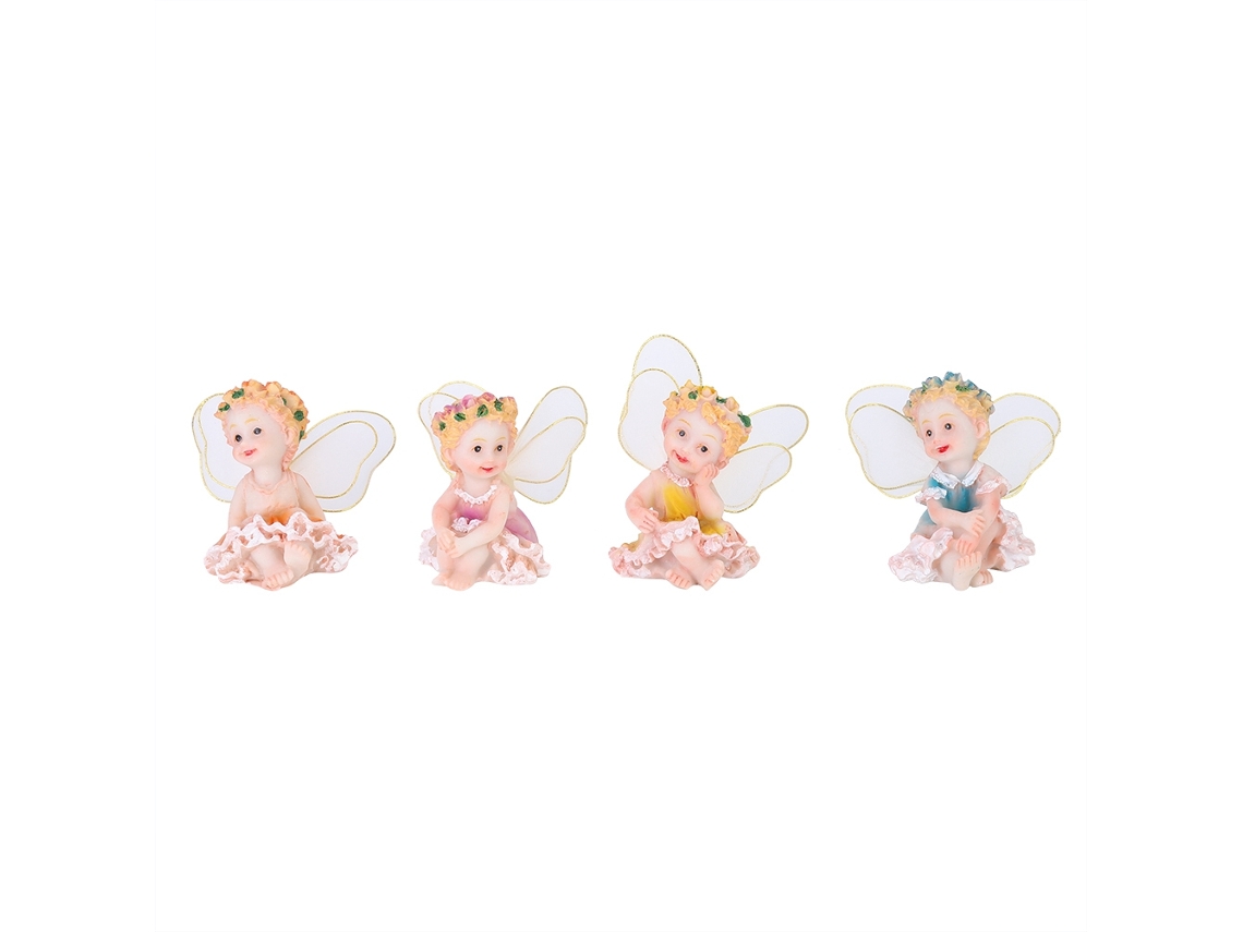 Muñecas de Resina para Decoración de Jardín y Hogar en Colores Surtidos