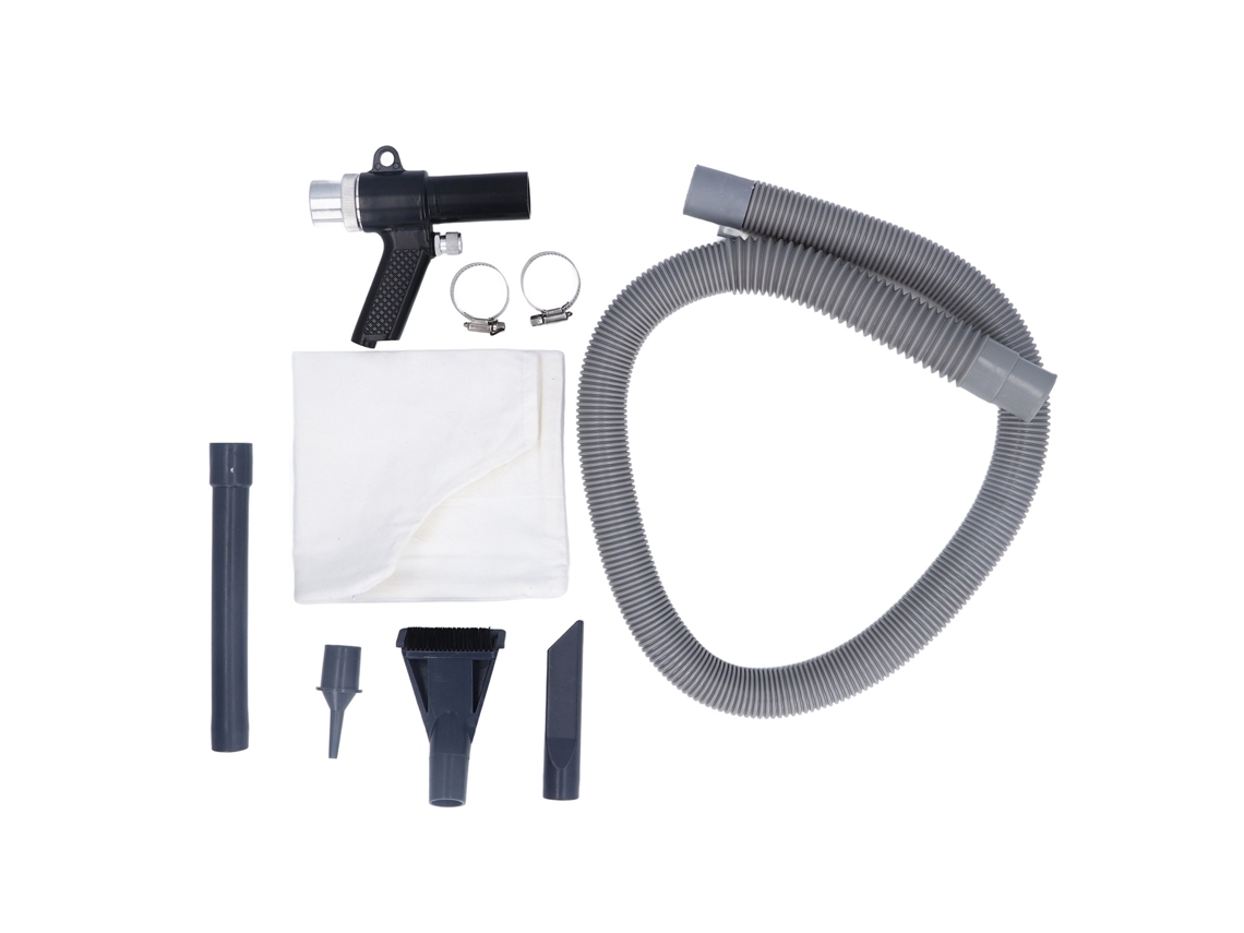 Pistola De Aire Comprimido Dúplex Para Soplado Y Aspiración, Herramienta De Limpieza Neumática Con Boquilla Y Accesorios.