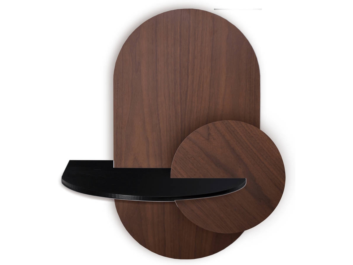 Mesita de Noche WOODENDOT Alba L (Marrón - Madera - 59 x 45 x 55 cm)