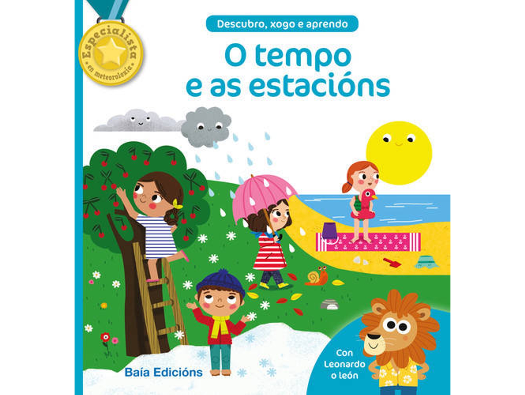 Libro O Tempo E As Estacións de Celine Potard (Galego)