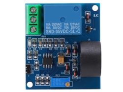 Módulo Sensor De Corriente Con Relé De 5 V, Protección Contra Sobrecorriente Y Detección De Corriente Alterna.