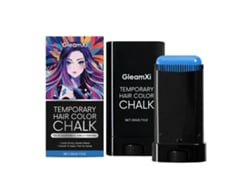 Pincel para tinte temporal de cabello azul