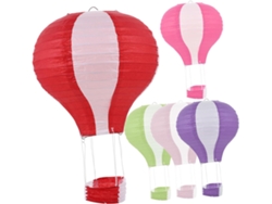 Juego De 5 Farolillos De Papel Creativos Para Colgar En Exteriores