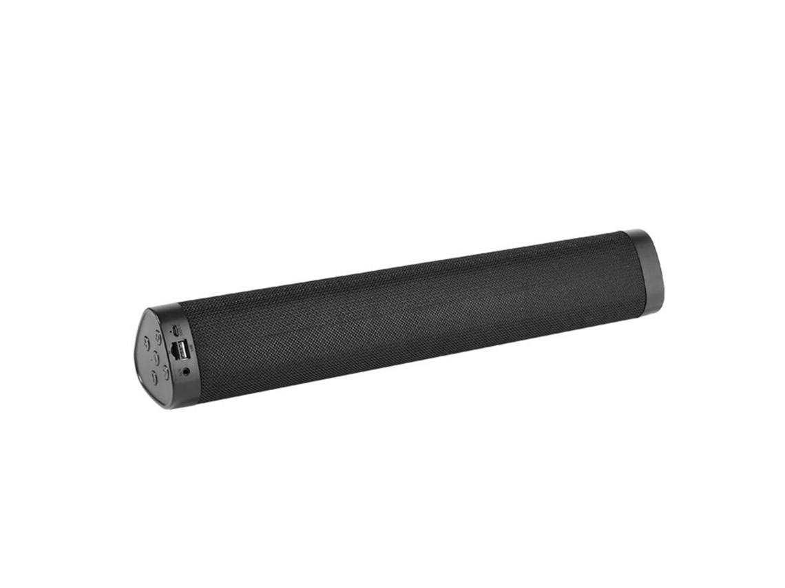 Barra De Sonido Inalámbrica Bluetooth Con Subwoofer Estéreo Para Ordenador Y Hogar - Negro