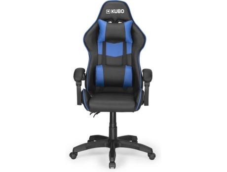 Silla Gaming KUBO Azul (Hasta 130 kg - Elevador a Gás Clase 3)