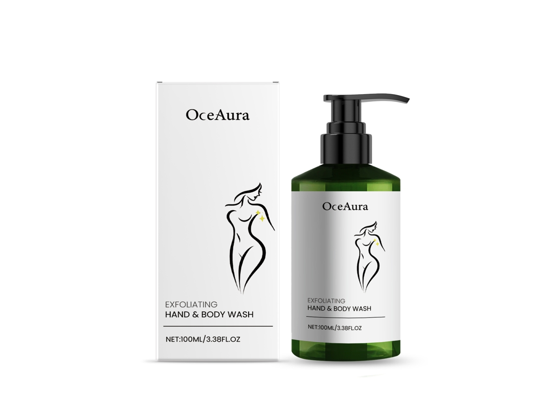 Gel de ducha corporal exfoliante suave para una piel radiante