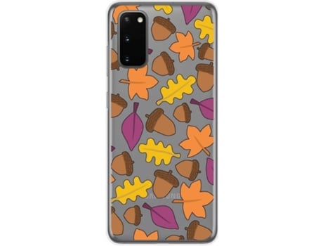 Carcasa Samsung Galaxy A41 TUMUNDOSMARTPHONE Dibujos Transparente Multicolor