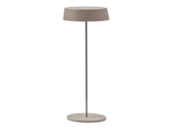 Lámpara De Mesa Portátil Inemuri, Rosa Empolvado, Led De 2,2 W, 2700 K, Ip54, Recargable Por Usb, Regulador Táctil Integrado - Rossini Illuminazione