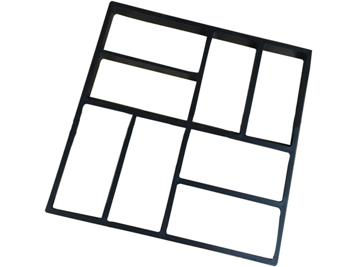 Moldes De Plástico Reutilizables Para Pavimentación, Ideales Para Losas De Jardín Y Caminos De Bricolaje.