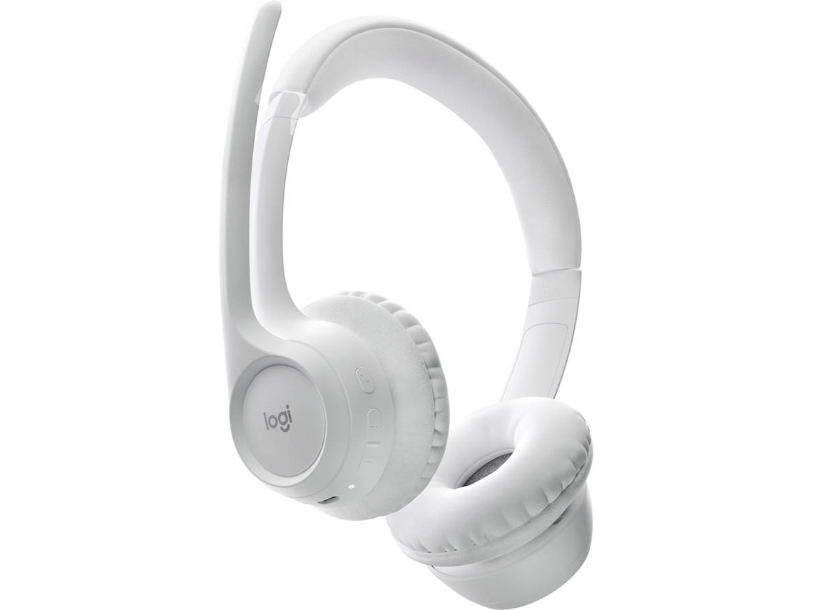 Auriculares Bluetooth LOGITECH Zone 300 (On Ear - Micrófono - Blanco)