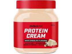 Proteína BIOTECH USA Biotechusa Cream (400 Gr - Chocolate Blanco)